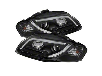 Spyder Auto A4 06-08 Projector Headlights Halogen Only - Light - 5071842