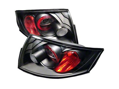 Spyder Auto Audi TT 00-06 Euro Style Tail Lights Black ALT-YD-ATT99-BK - 5000408