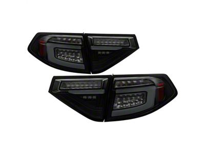 Spyder Auto 08-14 Subara Impreza WRX Hatchback LED Tail Lights Seq - 5086747