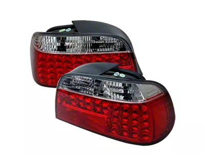 Spyder Auto BMW E38 7-Series 95-01 LED Tail Lights Red Clear - 5000620