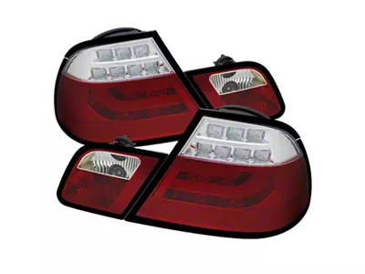 Spyder Auto BMW E46 00-03 2Dr Coupe Light Bar LED Tail - 5073822