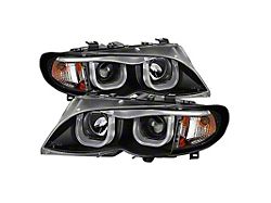 Projector Headlights 1PC 3D (02-05 BMW E46 3-Series 4DR)