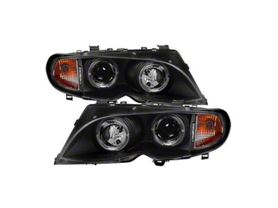 Spyder Auto BMW E46 3-Series 02-05 4DR Projector Headlights 1PC LED - 5042415