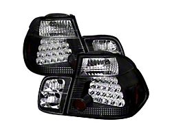 Spyder Auto BMW E46 3-Series 99-01 4Dr LED Tail Lights Black - 5000736