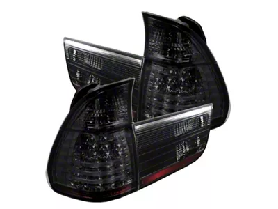 Spyder Auto BMW E53 X5 00-06 4PCS LED Tail Lights Smoke - 5000828