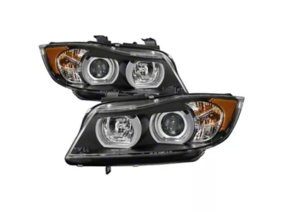 Spyder Auto BMW E90 3-Series 06-08 4DR Headlights - AFS HID - 5083838