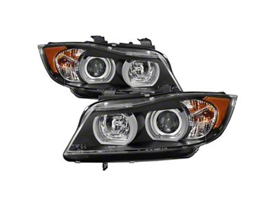 Spyder Auto BMW E90 3-Series 06-08 4DR V2 Headlights - HID - 5083852