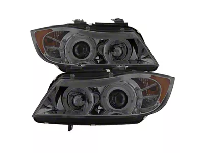 Spyder Auto BMW E90 3-Series 06-08 4 dr Proj LED Halo - 5009029