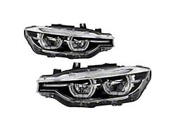 Spyder Auto BMW F30 3 Series 4Dr LED Projector Headlights Chrome - 9948534