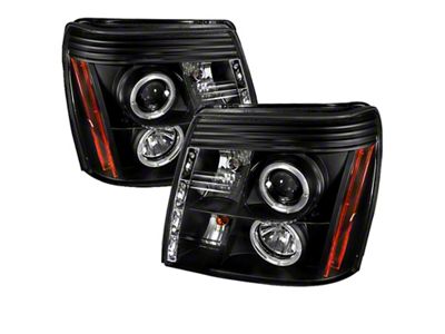 Spyder Auto Cadillac Escalade 02-06 Projector Halogen Model- LED Halo DRL - 5037947