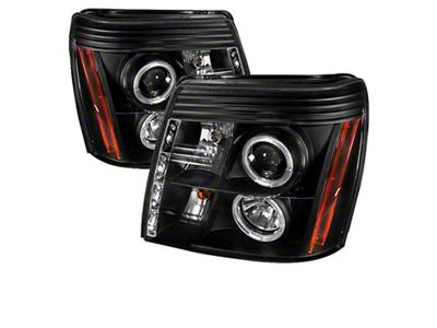 Spyder Auto Cadillac Escalade 02-06 Projector Xenon/HID Model- LED Halo DRL - 5042286