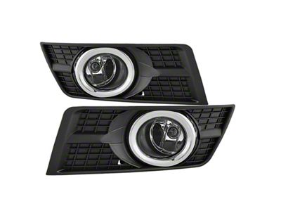 Spyder Auto Cadillac SRX 2010-2015 OEM Style Fog Lights W/Universal Switch - 5080479