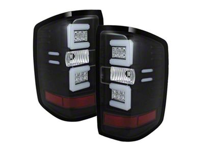 Spyder Auto Chevy 1500 14-16 Light Bar LED Tail Lights Blk - 5079985