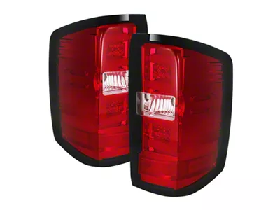 Spyder Auto Chevy 1500 14-16 Light Bar LED Tail Lights Red - 5080011