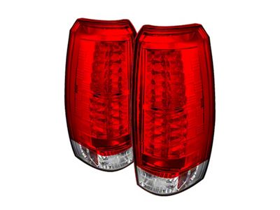 Spyder Auto Chevy Avalanche 07-13 LED Tail Lights Red Clear ALT-YD-CAV07-LED-RC - 5032478