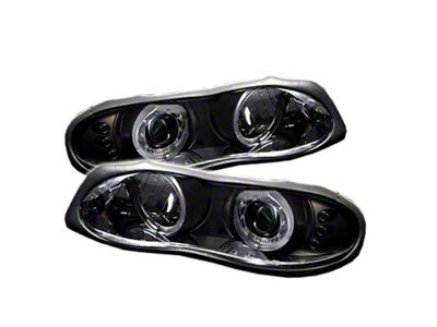 Spyder Auto Chevy Camaro 98-02 Projector Headlights LED Halo LED Blk - 5009234