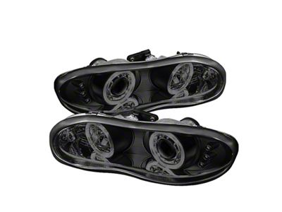 Spyder Auto Chevy Camaro 98-02 Projector Headlights LED Halo LED Blk - 5078261