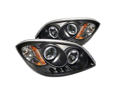 Spyder Auto Chevy Cobalt 05-10/Pontiac G5 07-09 Projector Headlights LED Halo - 5009326