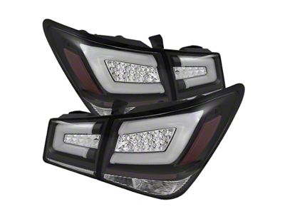 Spyder Auto Chevy Cruze 2011-2014 Light Bar LED Tail Lights Black - 5076595