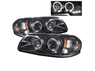 Spyder Auto Chevy Impala 00-05 Projector Headlights LED Halo LED Black - 5009401