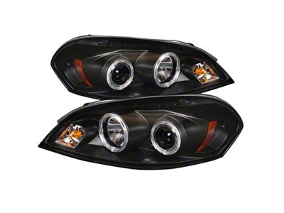 Spyder Auto Chevy Impala 06-13 Projector Headlights LED Halo LED Blk - 5031716