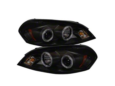 Spyder Auto Chevy Impala 06-13 Projector Headlights LED Halo LED Blk - 5078308