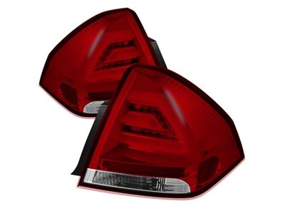 Spyder Auto Chevy Impala 2006-2013 LED Tail Lights Red Clear ALT-YD-CHIP06-LED-RC - 5076403