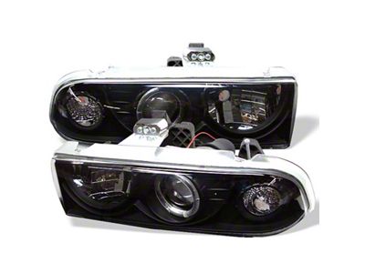 Spyder Auto Chevy S10 98-04 Projector Headlights LED Halo Blk - 5009524