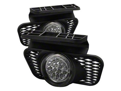 Spyder Auto Chevy Silverado 03-06 LED Fog Lights w/swch FL-LED-CSIL03-C - 5015556
