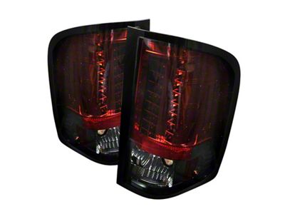 Spyder Auto Chevy Silverado 07-13 LED Tail Lights Red Smoke ALT-YD-CS07-LED-RS - 5001801