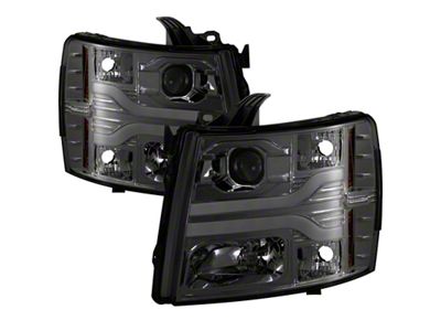 Spyder Auto Chevy Silverado 1500 07-13 Version 3 Projector Headlights - 5083623