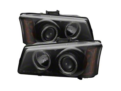 Spyder Auto Chevy Silverado 1500/2500/3500 03-06 Projector Headlights PRO-YD-CS03-AM-BSM - 5078315