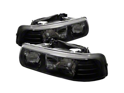 Spyder Auto Chevy Silverado 1500 99-02/Chevy Silverado 3500 01-02 Crystal Headlights - 5012470