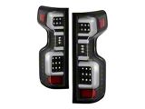 Spyder Auto Chevy Silverado 19-20 LED Tail Light Black ALT-YD-CS19HAL-BK - 5087256