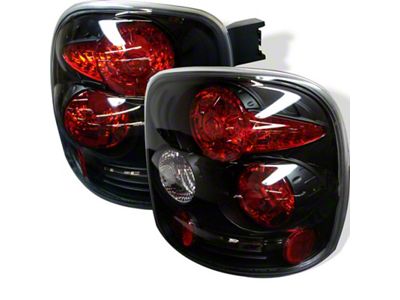 Spyder Auto Chevy Silverado Stepside 99-04 Euro Style Tail Lights Black - 5002105