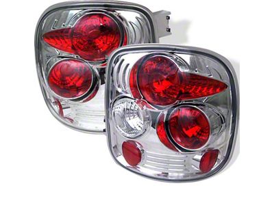 Spyder Auto Chevy Silverado Stepside 99-04 Euro Style Tail Lights Chrome - 5002112