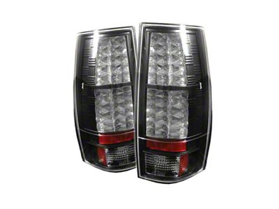 Spyder Auto Chevy Suburban/GMC Yukon/Yukon Denali 07-14 LED Tail Lights Blk - 5002136