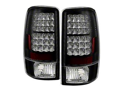 Spyder Auto Chevy Suburban/Tahoe 1500/2500 00-06/GMC Yukon LED Tail Lights Black - 5001528