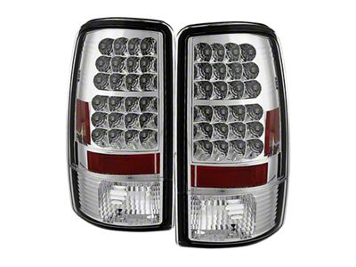 Spyder Auto Chevy Suburban/Tahoe 1500/2500 00-06/GMC Yukon LED Tail Lights Chrome - 5001535
