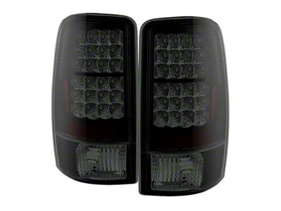 Spyder Auto Chevy Suburban/Tahoe 1500/2500 00-06 LED Tail Lights Black Smoke - 5078001
