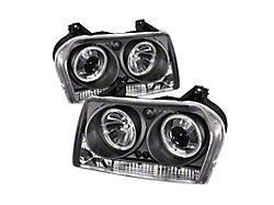 Spyder Auto Chrysler 300 05-08 Projector Headlights LED Halo LED Blk - 5009180