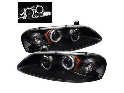 Spyder Auto Chrysler Sebring 01-03 Projector Headlights LED Halo LED Blk - 5009623