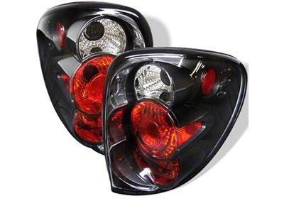 Spyder Auto Dodge Caravan/Grand Caravan 01-07 Euro Style Tail Lights Black - 5002211