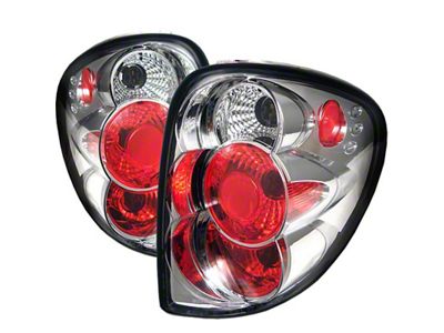 Spyder Auto Dodge Caravan/Grand Caravan 01-07 Euro Style Tail Lights Chrome - 5002228