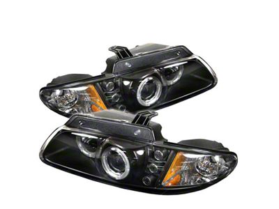 Spyder Auto Dodge Caravan/Grand Caravan 96-00 Projector Headlights LED Halo LEDs- 5009692