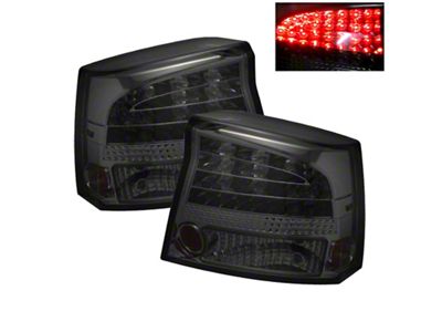 Spyder Auto Dodge Charger 06-08 LED Tail Lights Smoke ALT-YD-DCH05-LED-SM - 5002310
