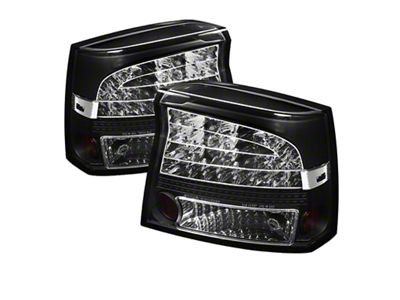 Spyder Auto Dodge Charger 09-10 LED Tail Lights Black ALT-YD-DCH09-LED-BK - 5031662