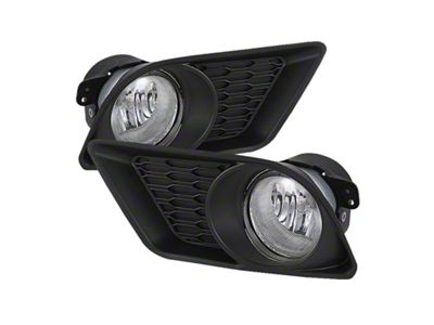 Spyder Auto Dodge Charger 2011-2014 OEM Style Fog Lights W/Switch- Clear - 5072962