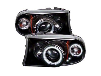 Spyder Auto Dodge Dakota 97-04 1PC Projector Headlights CCFL Halo LED - 5009807