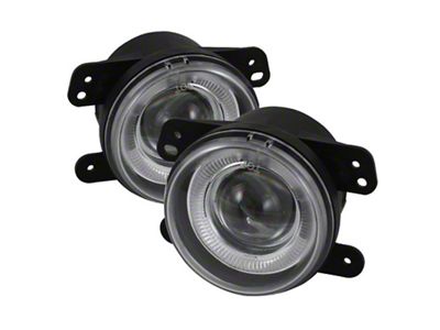 Spyder Auto Dodge Magnum 05-08/Journey 09-10 Projector Fog Lights w/Switch Clear - 5015853